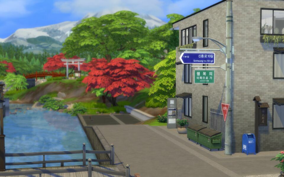 Japanese Apartment CC Build Sims 4 CC