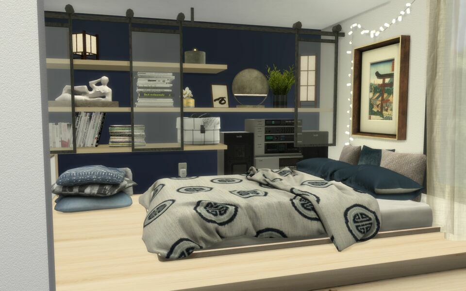 sims 4 cc japanese apartment cc build 6