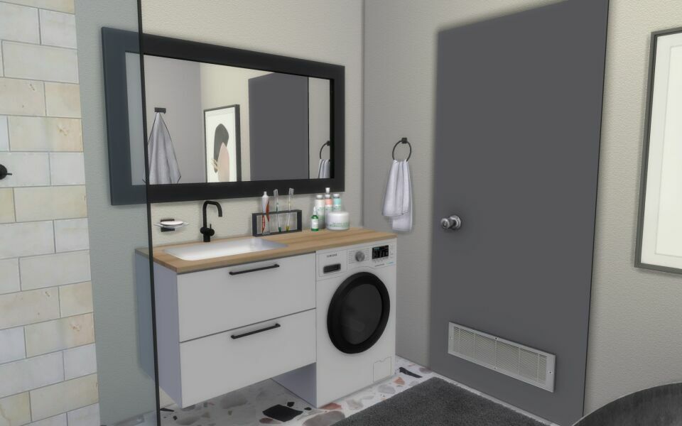 sims 4 cc japanese apartment cc build 8