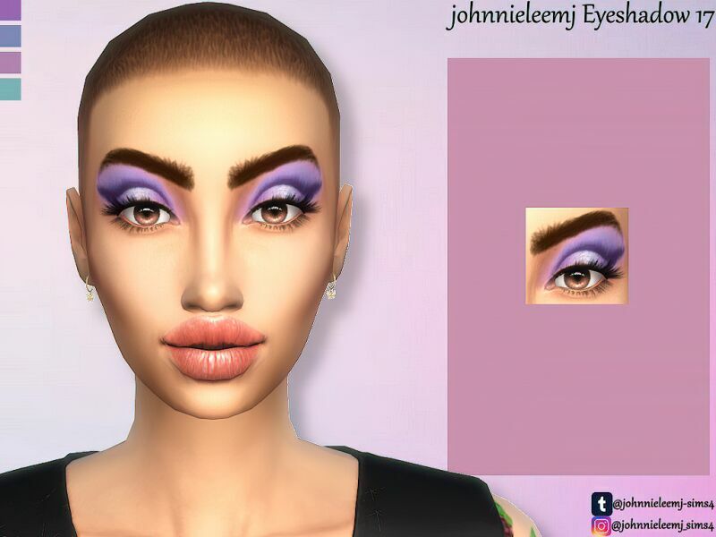 Johnnieleemj Eyeshadow 17 By Johnnieleemj Sims 4 CC