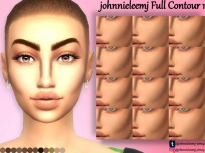 Johnnieleemj Full Contour 1 Sims 4 CC