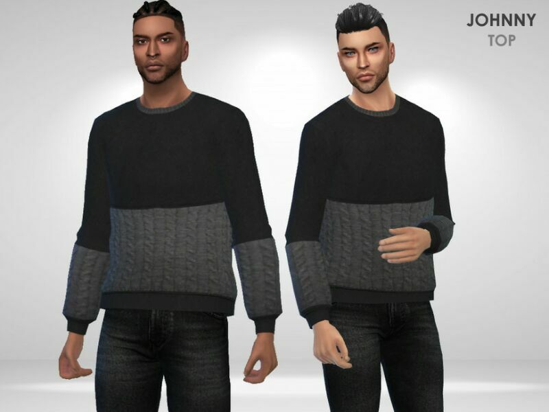 Johnny TOP By Puresim Sims 4 CC