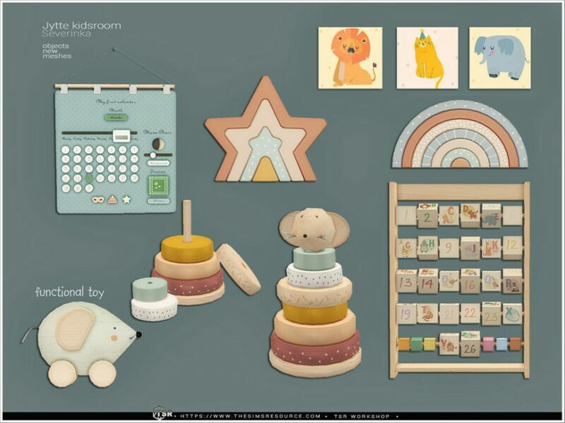 sims 4 cc jytte kidsroom toys pt i by severinka 2