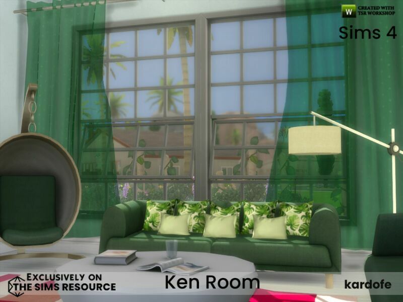 KEN Room By Kardofe Sims 4 CC