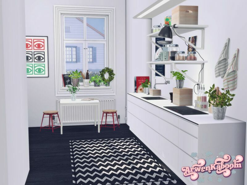 Kitchen Farina By Arwenkaboom Sims 4 CC