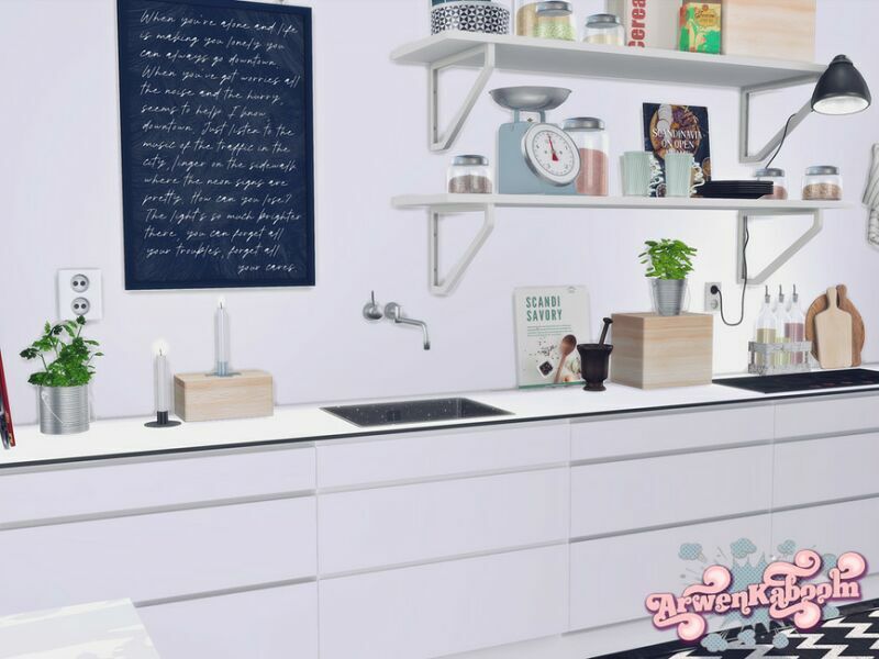 sims 4 cc kitchen farina by arwenkaboom 5