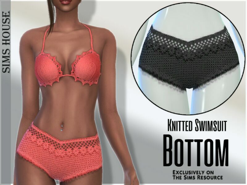 Knitted Briefs Sims 4 CC