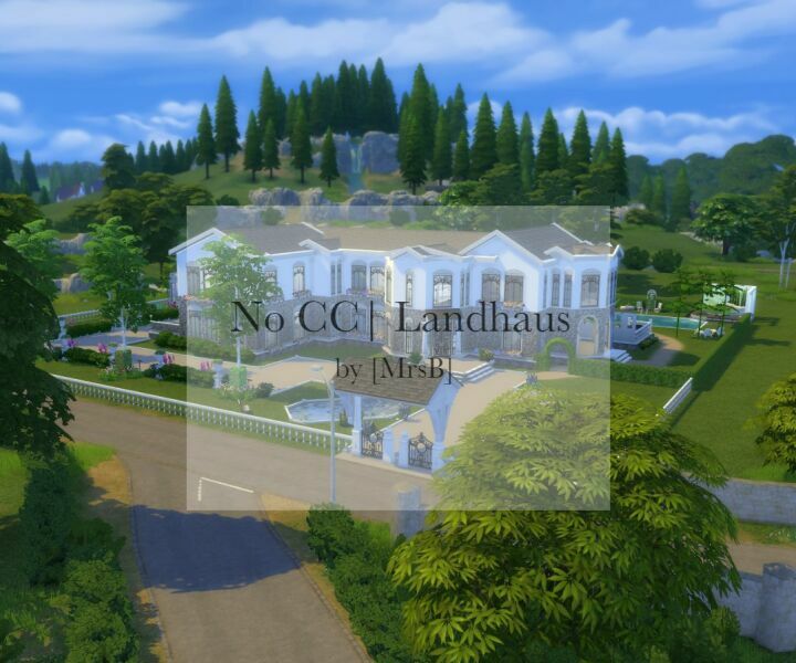 Landhaus |CC Free By Mrsbarbiex3 Sims 4 CC