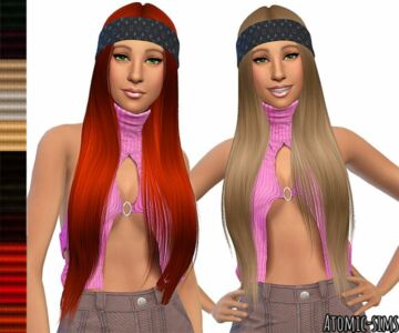 Leahlillith Karin Hairstyle Retexture / Mesh Needed Sims 4 CC