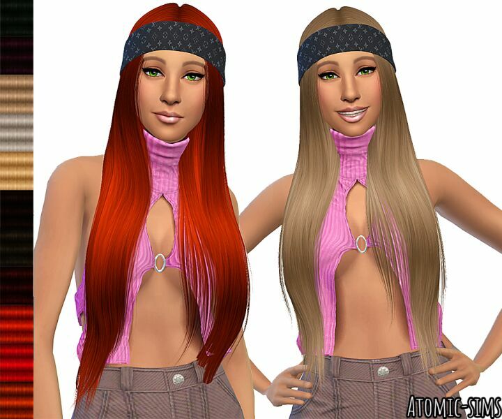 Leahlillith Karin Hairstyle Retexture / Mesh Needed Sims 4 CC