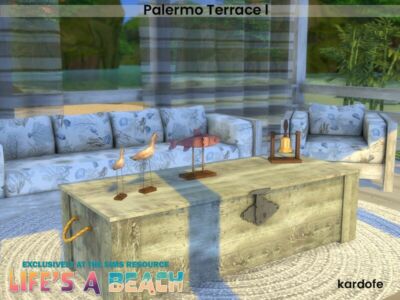 Life’S A Beach_Palermo Terrace L Sims 4 CC