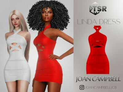 Linda Dress Sims 4 CC