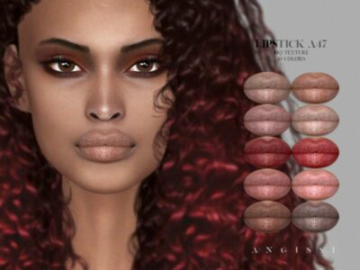 Lipstick A47 By Angissi Sims 4 CC