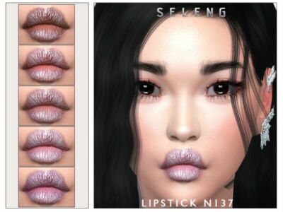 Lipstick N137 By Seleng Sims 4 CC