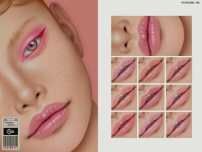 Lipstick | N65 By Cosimetic Sims 4 CC