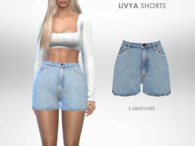 Livya Shorts Sims 4 CC