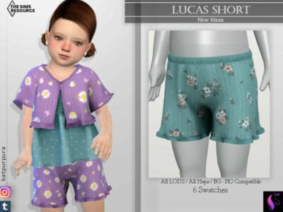 Lucas Short By Katpurpura Sims 4 CC