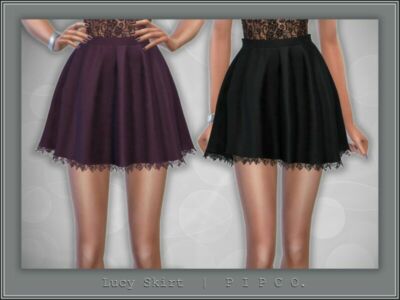 Lucy Skirt. By Pipco Sims 4 CC