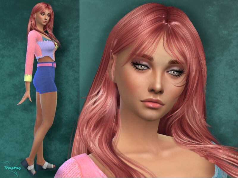 Madelaine Masson By Trasras Sims 4 CC