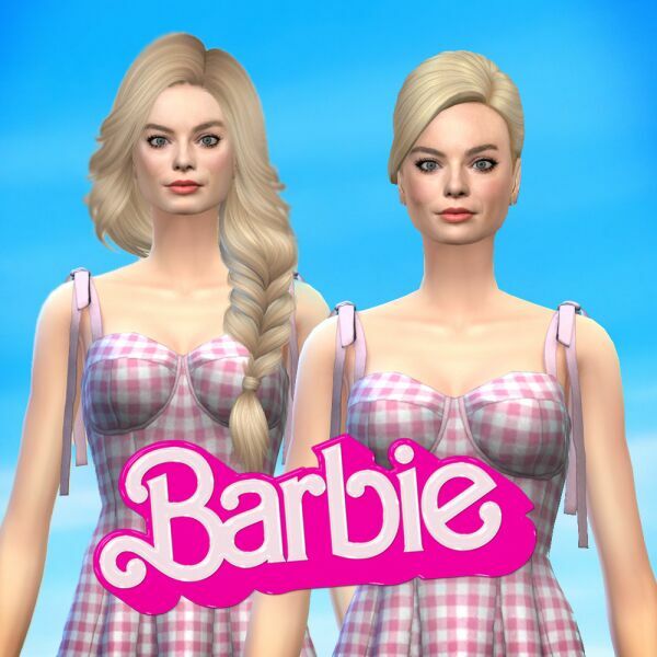 Margot Robbie AS Barbie In Sims 4 Sims 4 CC