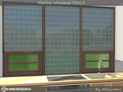 Marina Windows Part.02 Sims 4 CC