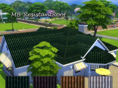 Mb-Resistantroof By Matomibotaki Sims 4 CC