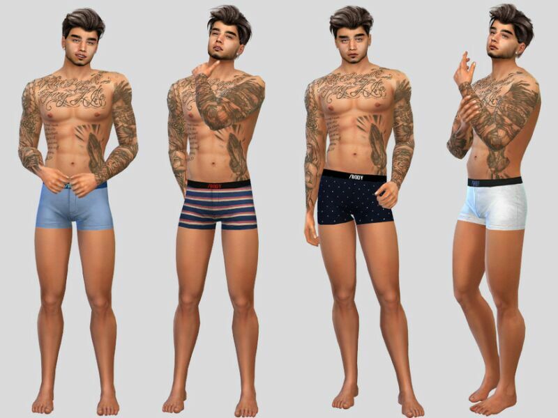 Mens Boxer Briefs By Mclaynesims Sims 4 CC