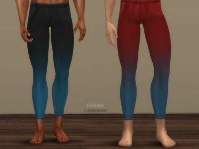 Men’S Loungewear Leggings By Cherryberrysim Sims 4 CC