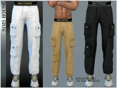 Men’s Pants With Pockets / Athletic Sims 4 CC