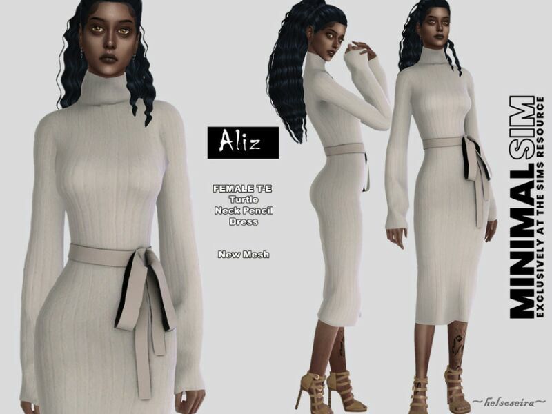 Minimalsim – Aliz – Outfit By Helsoseira Sims 4 CC