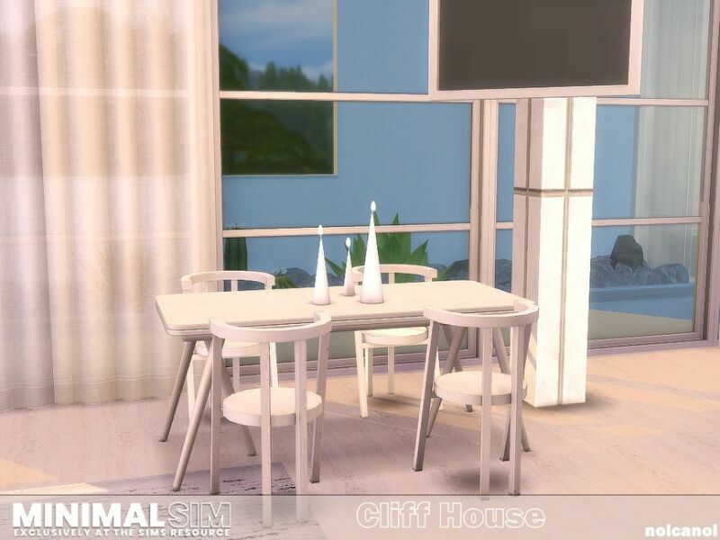 sims 4 cc minimalsim cliff house tsr cc only by nolcanol 5