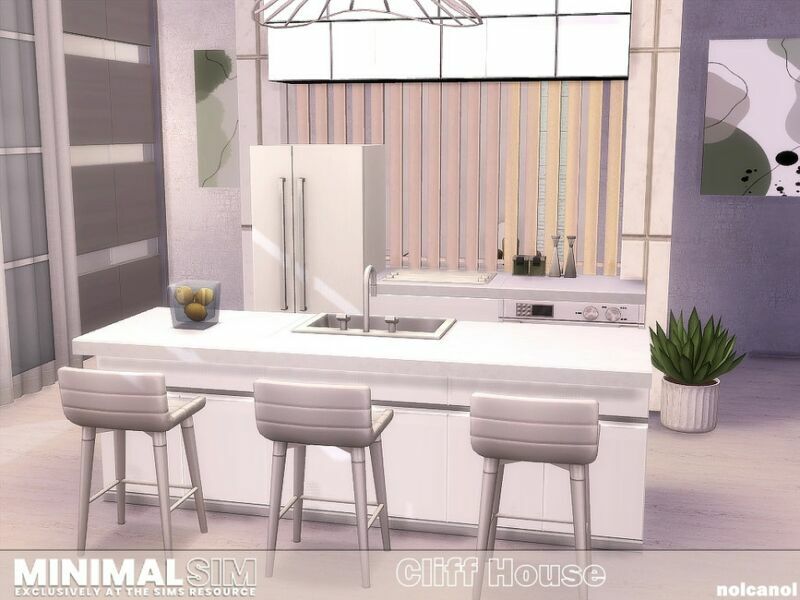 sims 4 cc minimalsim cliff house tsr cc only by nolcanol 6