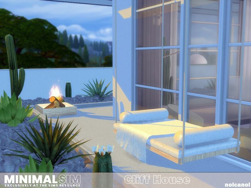 sims 4 cc minimalsim cliff house tsr cc only by nolcanol 7