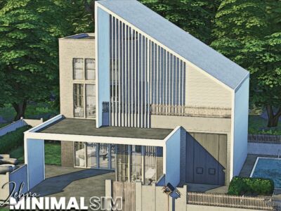 Minimalsim – Zebra | CC Only TSR By Simzmora Sims 4 CC