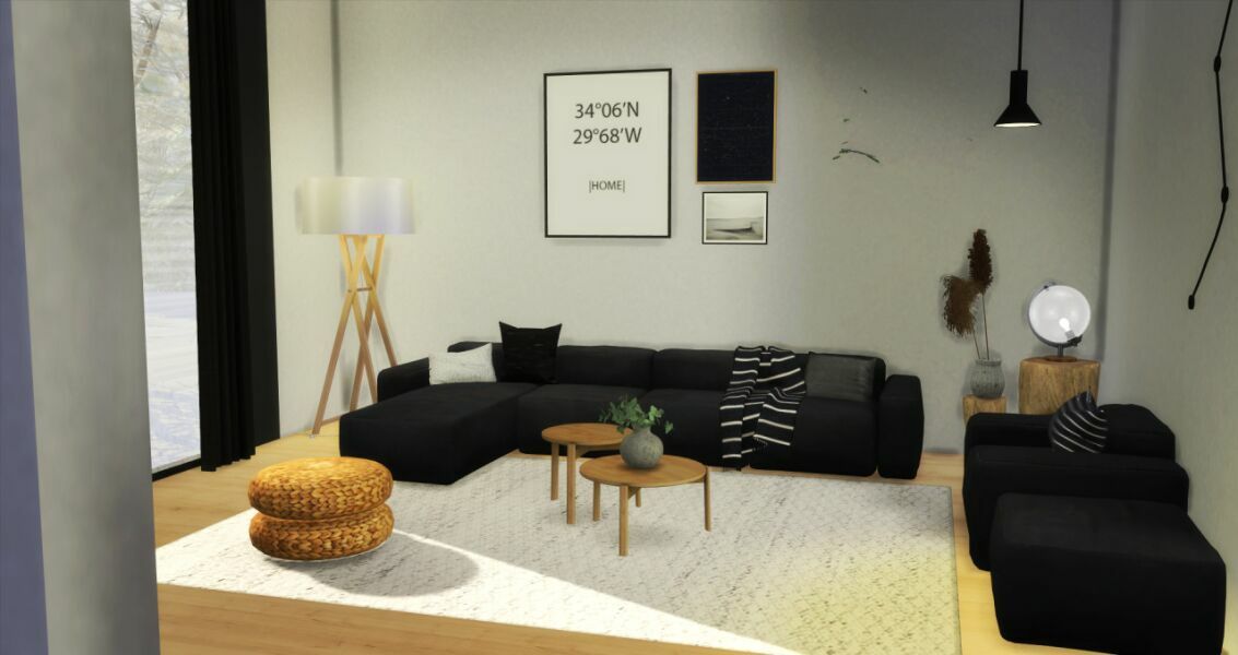 sims 4 cc modern scandi by marywho 2