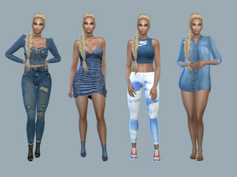 sims 4 cc monica duke by starafanka 2