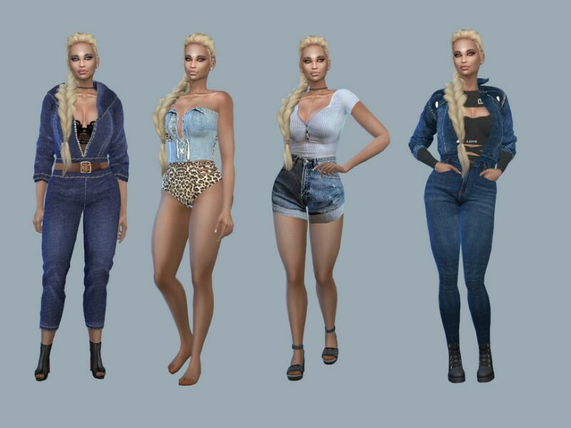 sims 4 cc monica duke by starafanka 3