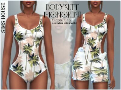 Monokini Sims 4 CC