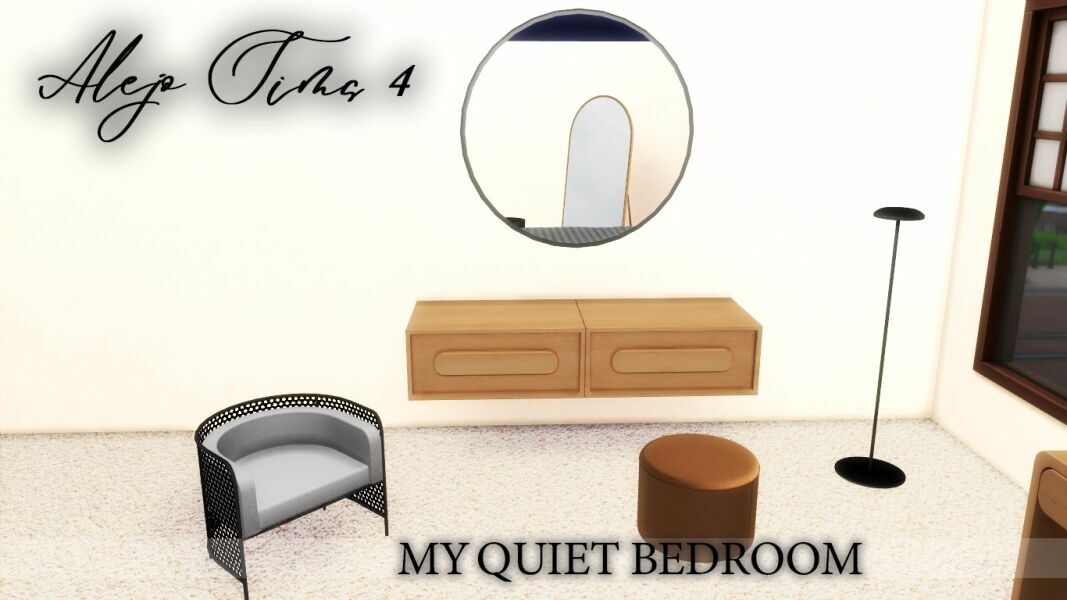 sims 4 cc my quiet bedroom 2