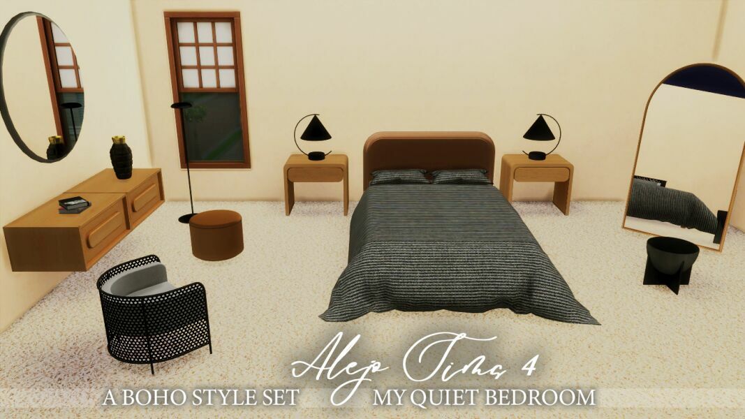 sims 4 cc my quiet bedroom 5