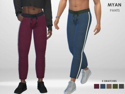 Myan Pants By Puresim Sims 4 CC