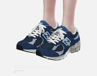 NEW Balance M2002Rda LOW TOP Sneakers Sims 4 CC