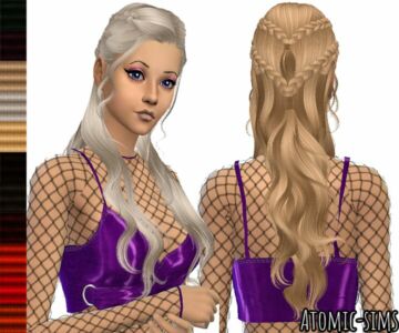 Newsea J214 Mhysa Retexture By Atomic-Sims Sims 4 CC