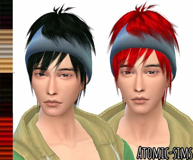 Newsea YU037 Luke Retexture By Atomic-Sims Sims 4 CC