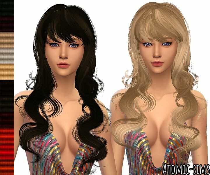 Newsea YU096 Regina Retexture Sims 4 CC