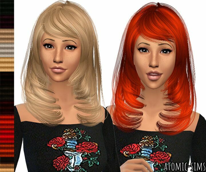 Newsea YU111 Alma Retexture By Atomic-Sims Sims 4 CC