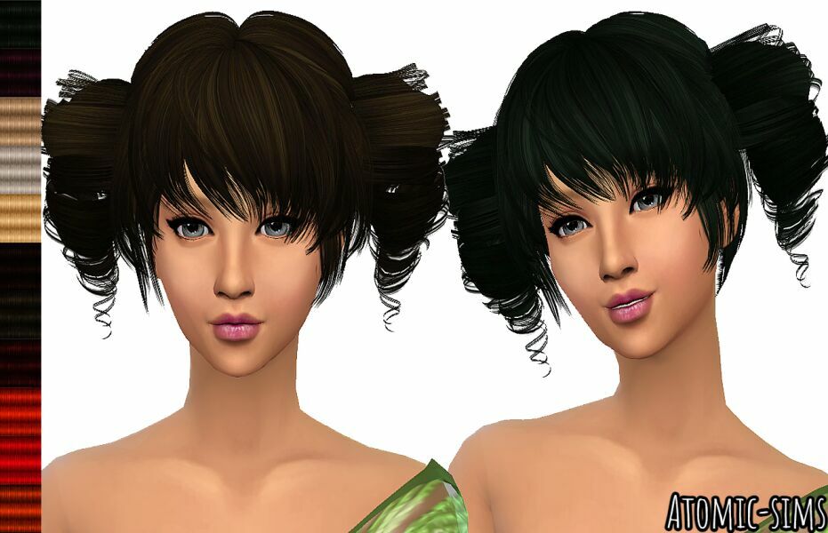 Newsea YU154 Mitsuki Retexture By Atomic-Sims Sims 4 CC