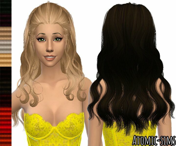 Newsea YU179 Isabel Retexture Sims 4 CC