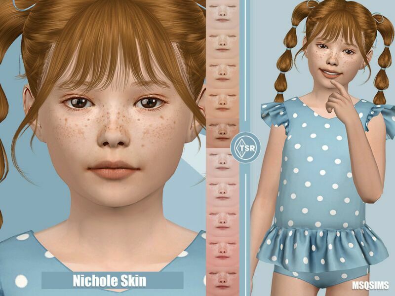 Nichole Skin By Msqsims Sims 4 CC