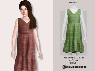 Nora Dress Sims 4 / Everyday Sims 4 CC